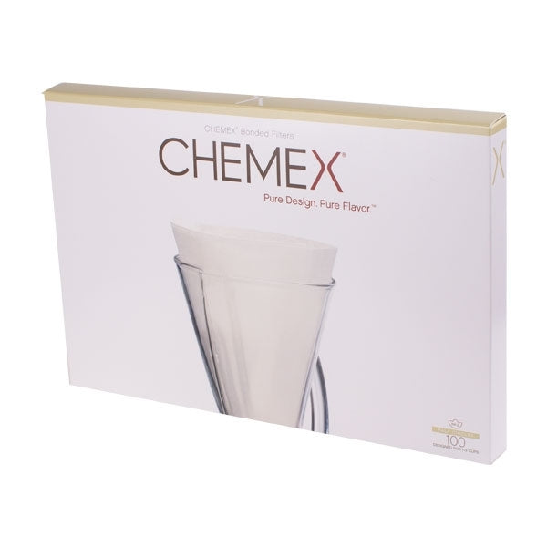 Chemex Filterpapier ungefaltet weiß - 3 Tassen