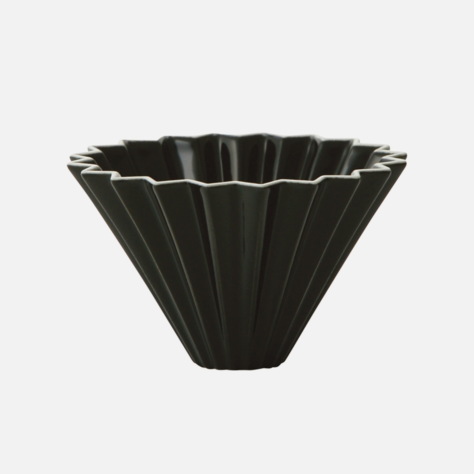 Origami Porzellanfilter Größe S - Schwarz