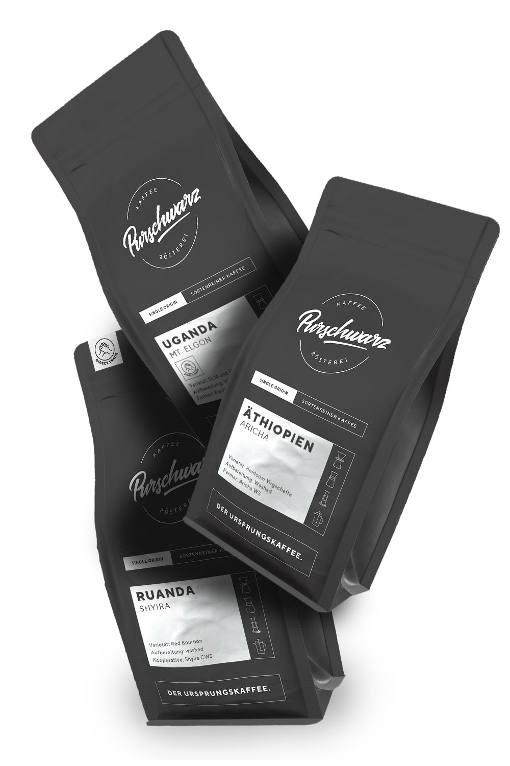 Filterkaffee Probierset - Afrikanische Kaffees