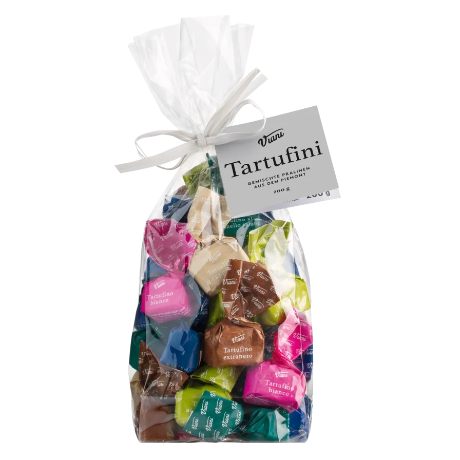 Tartufini dolci misti, Mini Trüffelpralinen - 6 Sorten