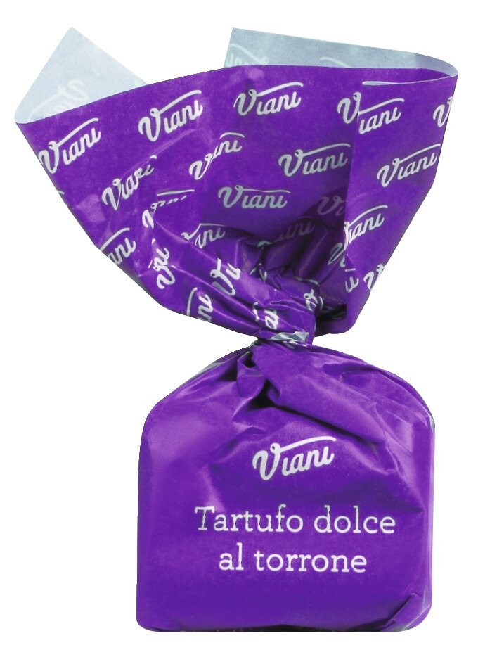 Tartufi dolci neri al torrone
