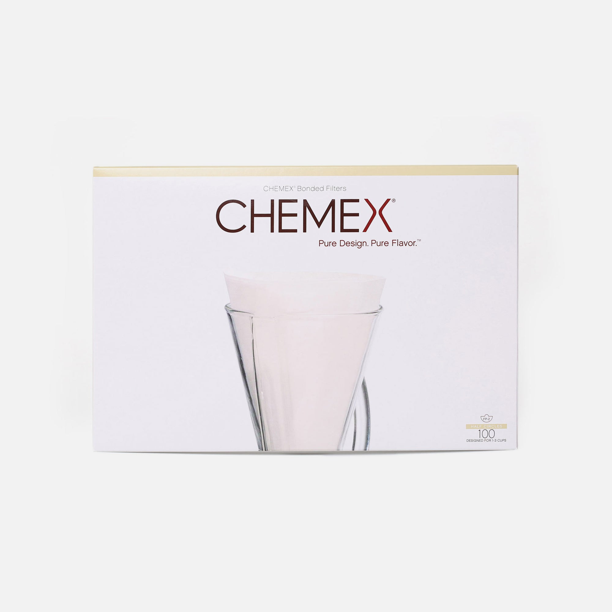 Chemex Filterpapier ungefaltet weiß - 3 Tassen