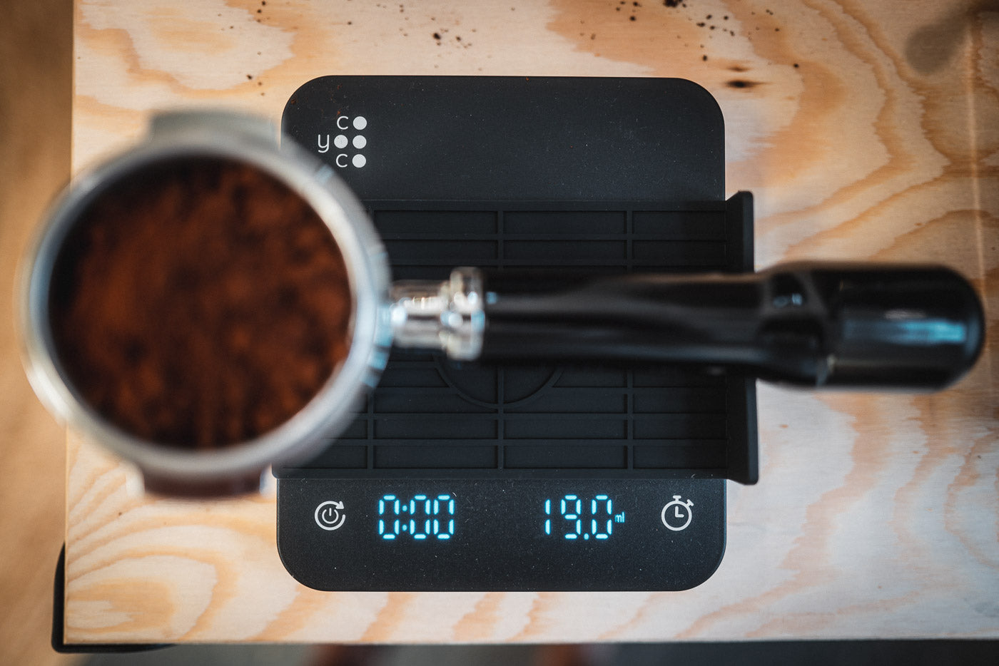 Coyooco - Kaffeewaage 2.0 mit Auto Timer